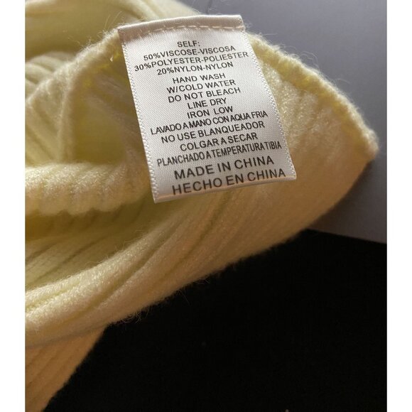 &Merci Womens Small Cream Ribbed Knit Sweater NWT - Picture 6 of 10